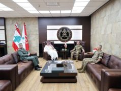 قائد الجيش استقبل سفير السعودية وتشديد على تعزيز العلاقات بين البلدين والتعاون بين الجيشين السعودي واللبناني