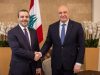 الرئيس عون أكد للشيباني تمسك لبنان بإقامة علاقات أخوية مع سوريا